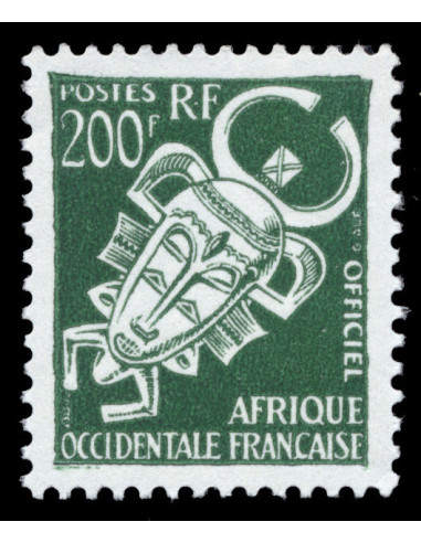 Afrique Occidentale Française  Serv 12