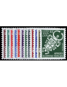 Afrique Occidentale Française  Serv 1/12