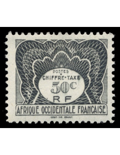 Afrique Occidentale Française Tx 3