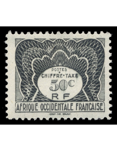 Afrique Occidentale Française Tx 3