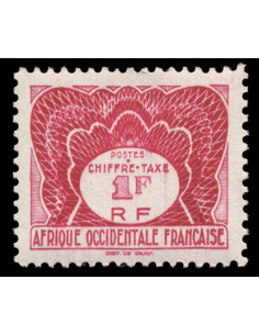 Afrique Occidentale Française Tx 4
