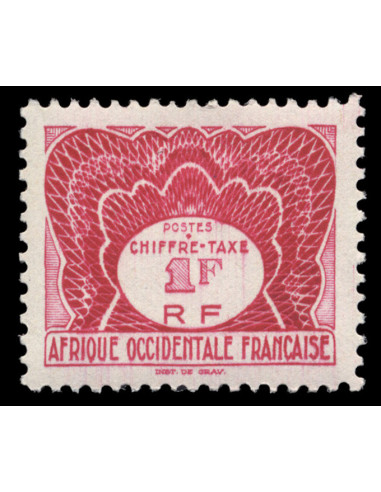 Afrique Occidentale Française Tx 4