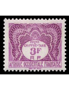 Afrique Occidentale Française Tx 6